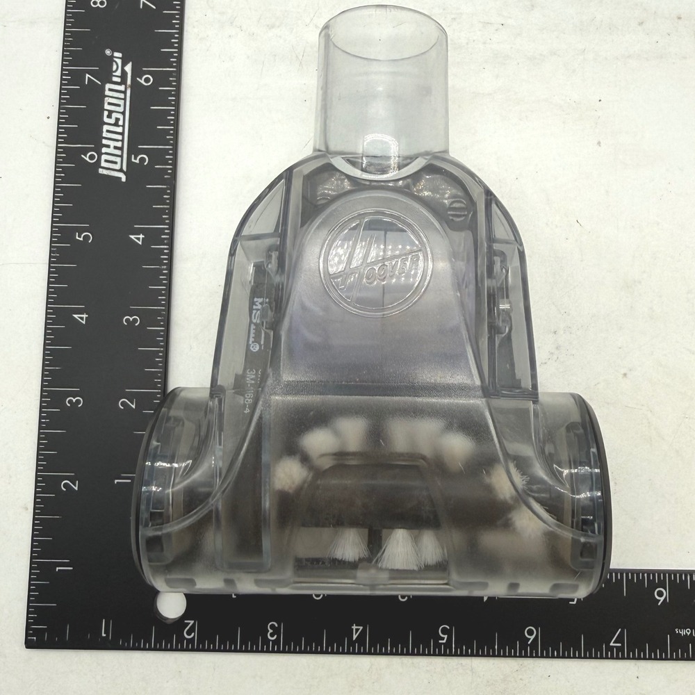 Hoover Air Powered Turbo Hand Tool Vacuum Attachment Clear Gray HW-114